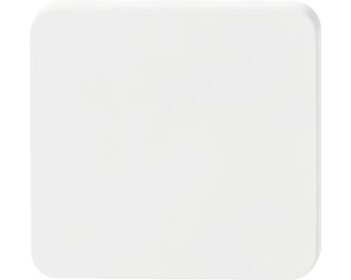 Mica4you Blindabdeckung weiss Quadratische Platte mit abgerundeten Ecken