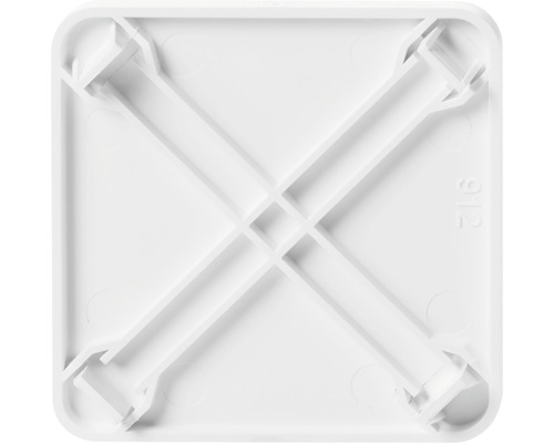 Dessous d''une plaque carrée en plastique