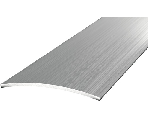 Barre de seuil acier inoxydable brossé 40x1000 mm autocollante