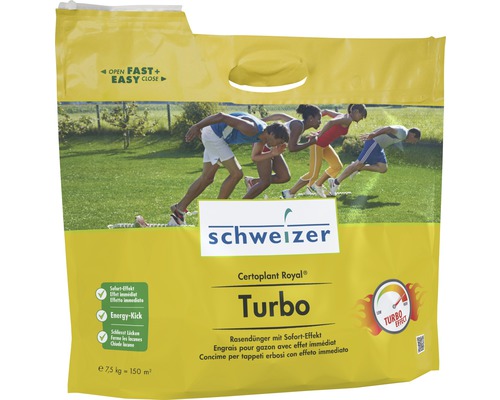 Eric Schweizer Rasendünger mit Sofort-Effekt Certoplant Royal Turbo 7.5 kg