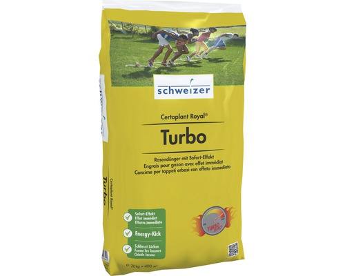 Eric Schweizer Engrais pour gazon à effet immédiat Certoplant Royal Turbo 20 kg