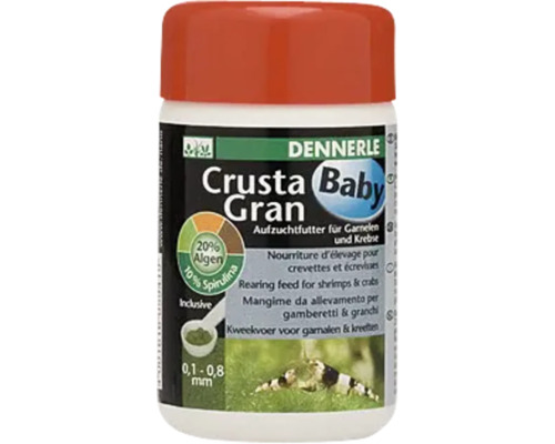Dennerle CrustaGran Baby, Hauptfutter Garnelen 62 Dennerle CrustaGran Baby, Hauptfutter Garnelen 62