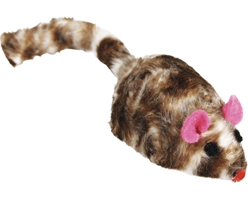 Katzenspielzeug Karlie Maus Speedy 7x3.5x3 cm braun