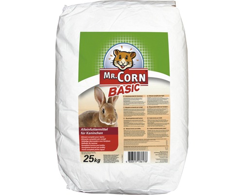 Kaninchenfutter Mr. Corn Pellets, 25 kg