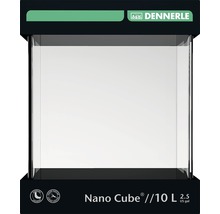 Aquarium DENNERLE Nano Cube 10 l mit Rückwandfolie, Schaumstoffunterlage
