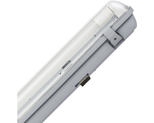 LED Feuchtraumleuchte 1x18W 1680 lm 4000 K G13 grau IP65