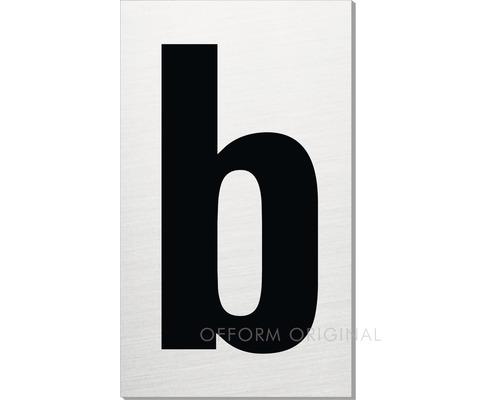 Sticker Buchstabe b 60x100x1 mm