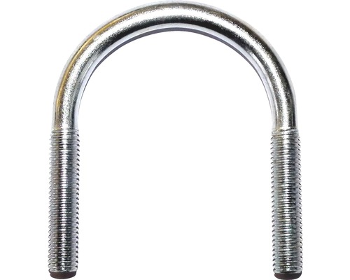 Étrier fileté rond zingué 8x63 mm 1 1/4" 100 pces