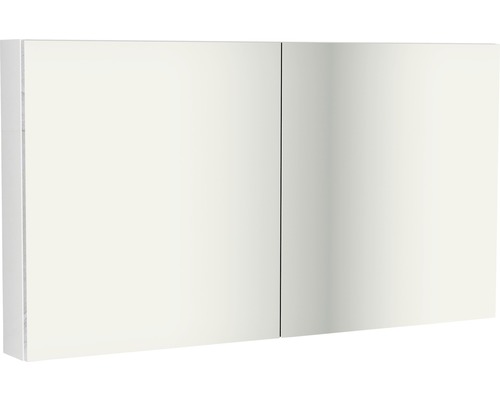Armoire de toilette sanox K-Line 120 cm blanc 2 porte