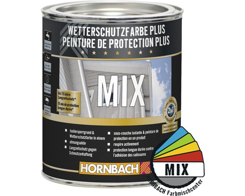 Dose Wetterschutzfarbe Plus der Marke Hornbach