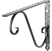 Wandkonsole aus Metall mit dekorativen Verzierungen