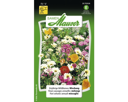 Fleurs sauvages mélange annuel Graines de fleurs Samen Mauser