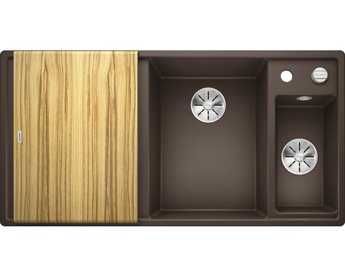 Évier avec planche à découper