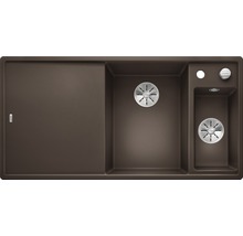 Blanco AXIA III 6 S Spüle BxT 1000x510 mm Silgranit cafe inkl. Holzschneidbrett und Multifunktionsschale 523471