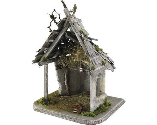 Stall Kohlberg 30x35x38 cm mit Krippenfiguren 3tlg Stall Kohlberg 30x35x38 cm mit Krippenfiguren 3tlg