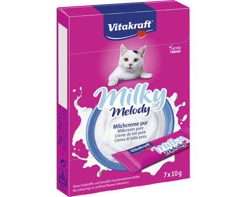 Vitakraft En-cas pour chats Milky Melody Pur, 70 g