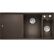 Blanco AXIA III 6 S Spüle BxT 1000x510 mm Silgranit cafe inkl. Glasschneidbrett und Multifunktionsschale 523482