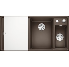 Blanco AXIA III 6 S Spüle BxT 1000x510 mm Silgranit cafe inkl. Glasschneidbrett und Multifunktionsschale 523482