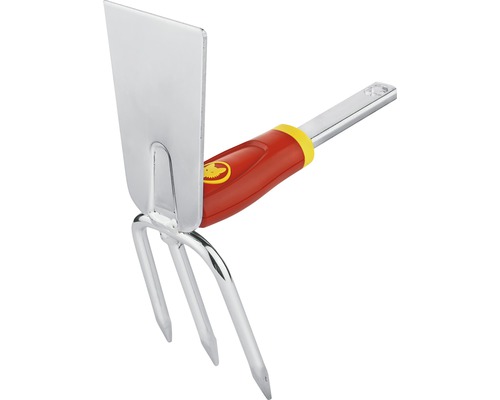 Gartenwerkzeug mit Hacke und Grubber