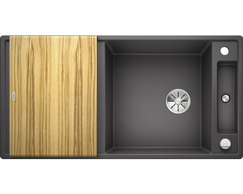 Évier avec planche à découper