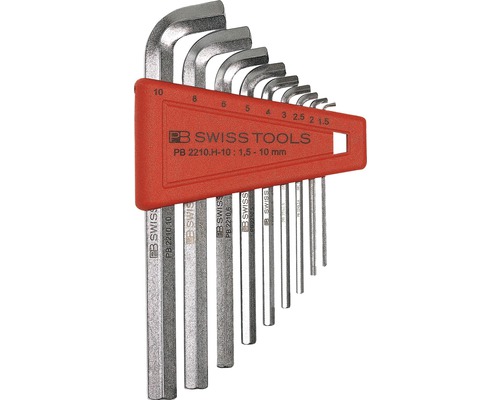 PB Swiss Tools Kits de tournevis en angle 9 pièces