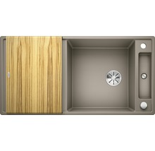Blanco AXIA III XL 6 S Spüle BxT 1000x510 mm Silgranit tartufo inkl. Holzschneidbrett 523507