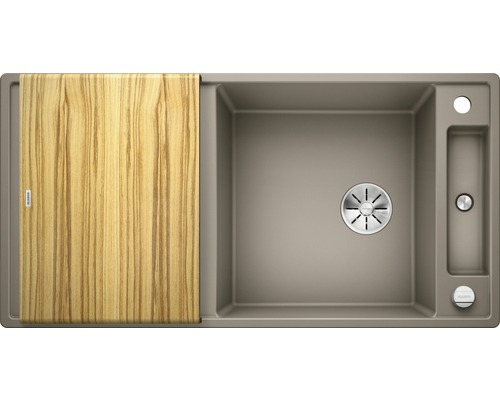 Évier avec planche à découper