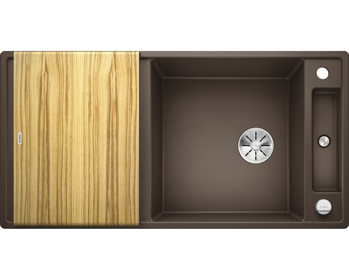 Évier avec planche à découper