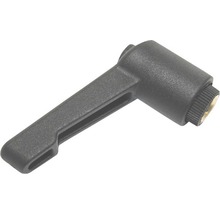 Levier de serrage avec écrou R=78 M10 mm, noir 10 pièces-thumb-0