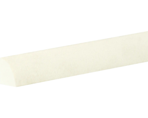 Plinthe flexible SK005 blanc quart de rond 15x15x2400 mm Quart de rond en bois