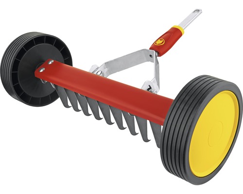 Wolf Garten Rasenlüfter mit Rädern