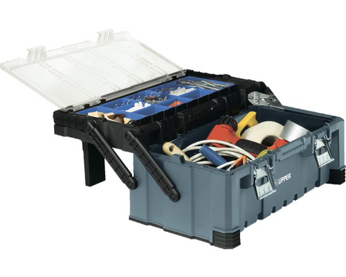 Küpper Boîte à outils 22" avec organisateur 567 x 245 x 314 mm bleu/noir