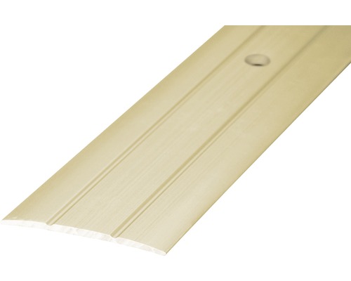 Barre de seuil Prinz aluminium sahara perforé 38 x 1000 mm Profilé de transition en aluminium avec trou de vis