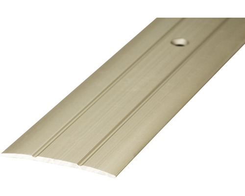 Barre de seuil Prinz aluminium acier inoxydable mat perforé 38 x 1000 mm