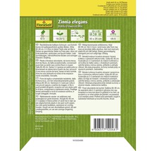 FloraSelf Zinnia elegans Dahlie, Mischung Saatgutpackung