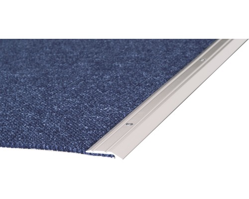 Profilé de finition Prinz aluminium acier inoxydable mat perforé 30 x 2700 mm