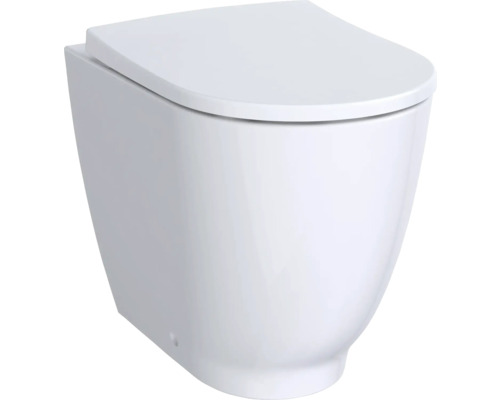 WC à fond creux suspendu avec couvercle