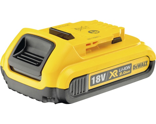 Batterie lithium-ion DeWalt 18 volts avec 2,0 ampères-heures