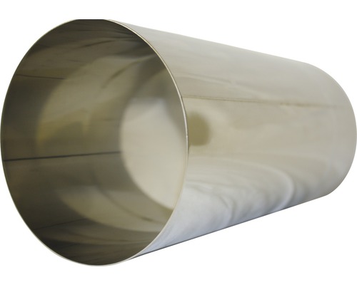 Tuyau de poêle Ø150 mm acier inoxydable 0,50 m Tube métallique