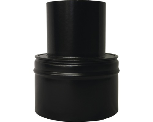 Augmentateur de conduit de poêle à pellets Ø 80-120 mm noir mat
