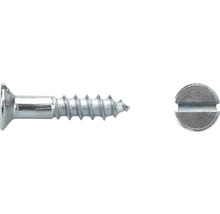 Vis à bois à tête fraisée avec fente DIN 97 2 x 20 mm galvanisée 100 unités