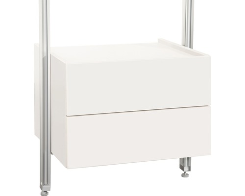 Caisson à tiroirs Relax blanc 550 mm Caisson à tiroirs Relax blanc 550 mm