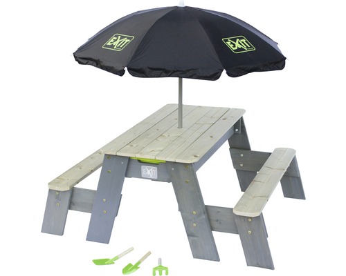 Ensemble de sièges pour enfants avec parasol et jouets