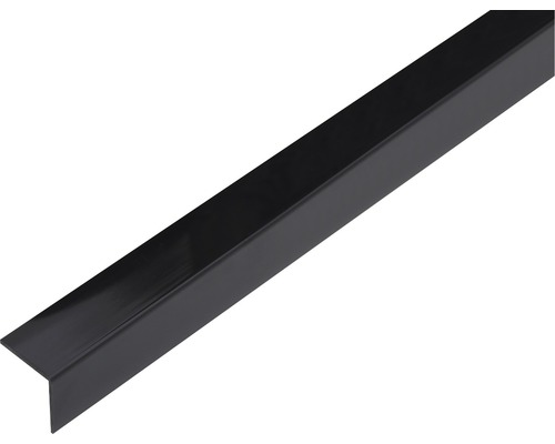 Winkelprofil PVC schwarz 20 x 20 x 1,5 x 1,5 mm 1 m