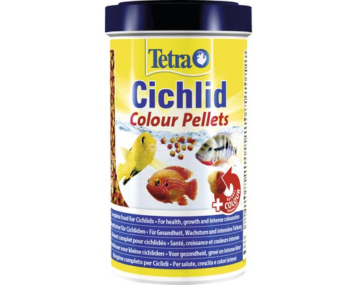 Tetra Cichlid Farbfutter Pellets für Fische
