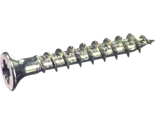 JD Plus Universalschraube kleiner Kopf 3 x 20 mm galvanisch verzinkt 25 Stück