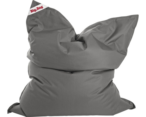 Pouf coussin Sitting Point Bigbag Brava env. 380 litres anthracite 170x130x20 cm Pouf Big Bag gris