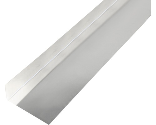 Tôle lisse forme en L alu nature 68x30 mm, 1 m Profilé d''angle en métal