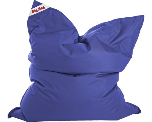 Pouf coussin Sitting Point Bigbag Brava env. 380 litres bleu foncé 170x130x20 cm