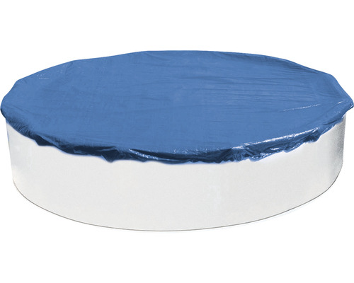 Aufstellpool Stahlwandpool-Set Joy rund Ø 450x120 cm inkl. Einbauskimmer & Abdeckplane weiß Abdeckung für Rundpool
